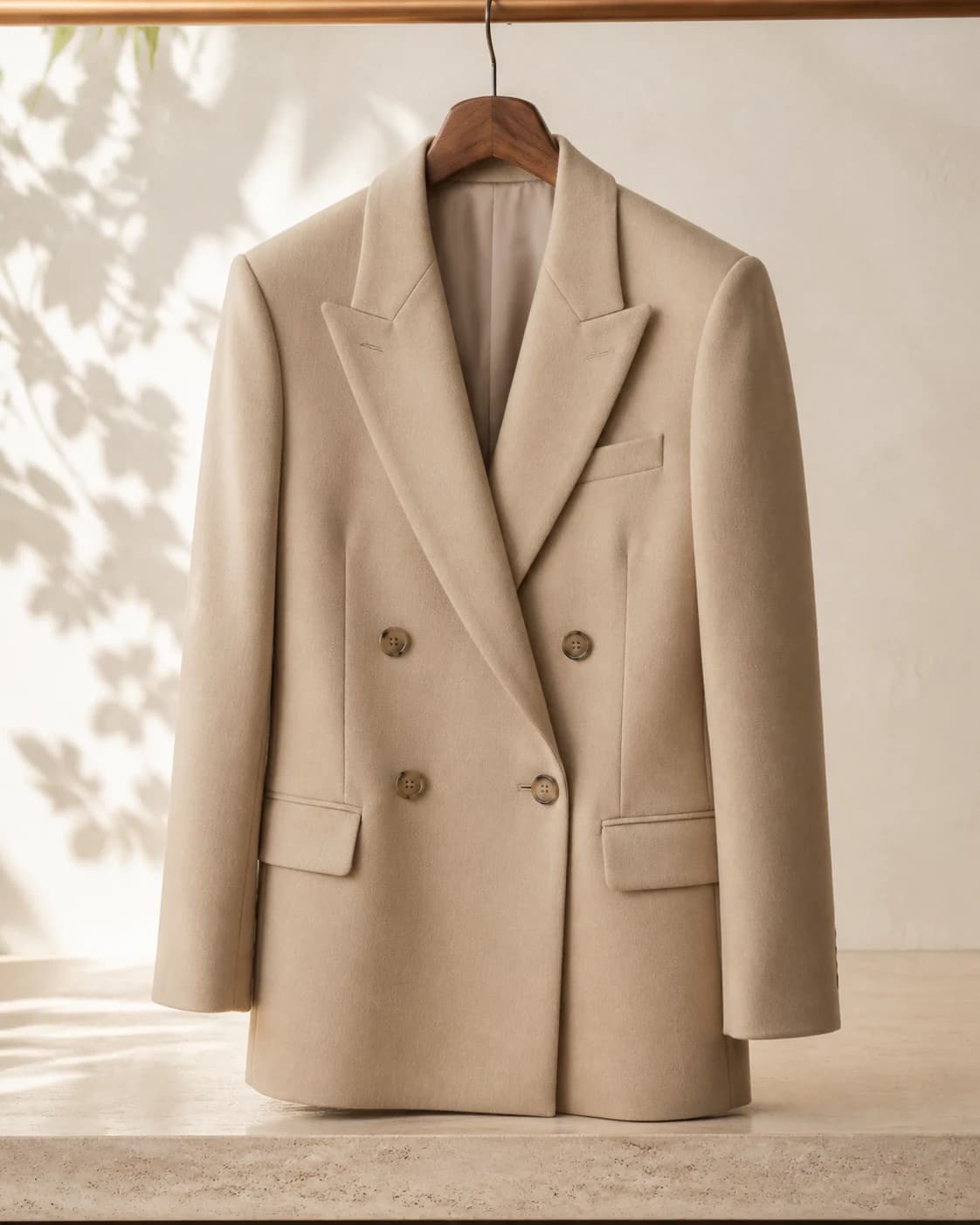 Blazer Alfaiataria Bege